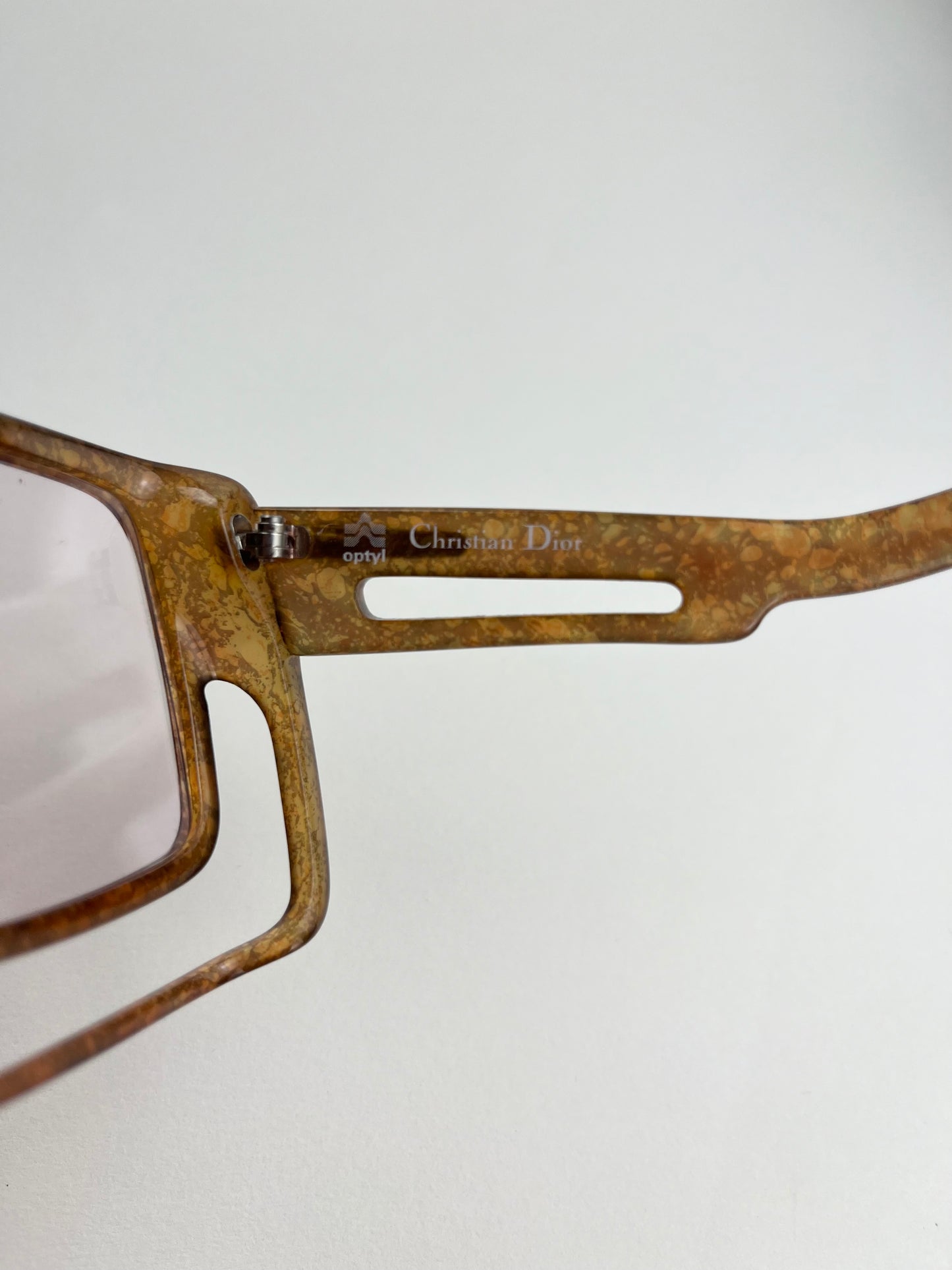 1970’s Christian Dior Optyl Marble Glasses