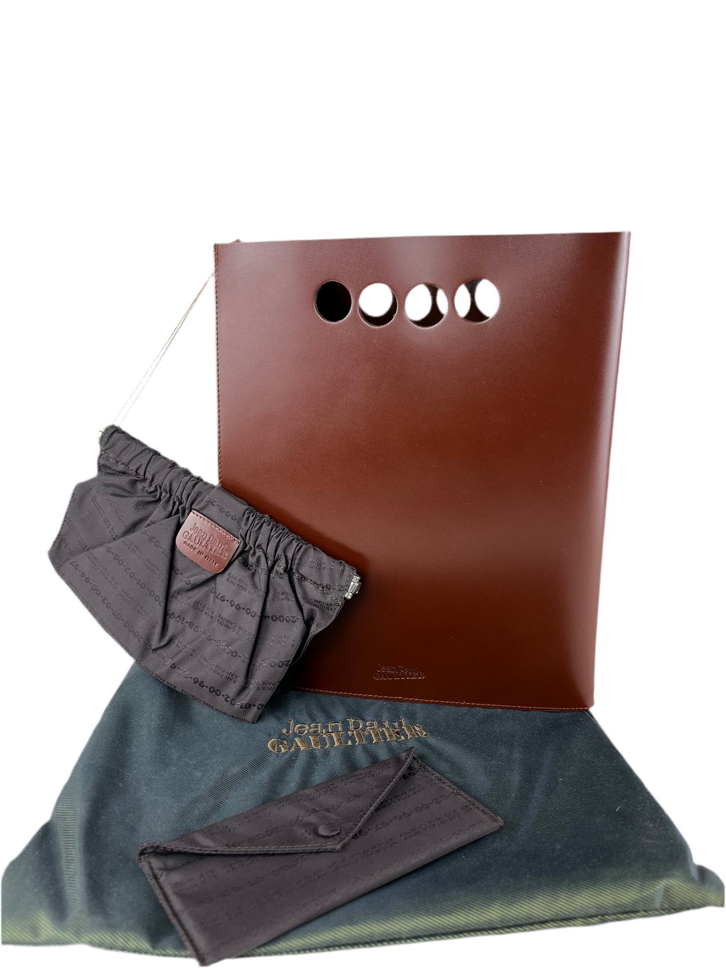 Jean Paul Gaultier Spring / Summer 2000 Bare Knuckle Leather Tote Bag