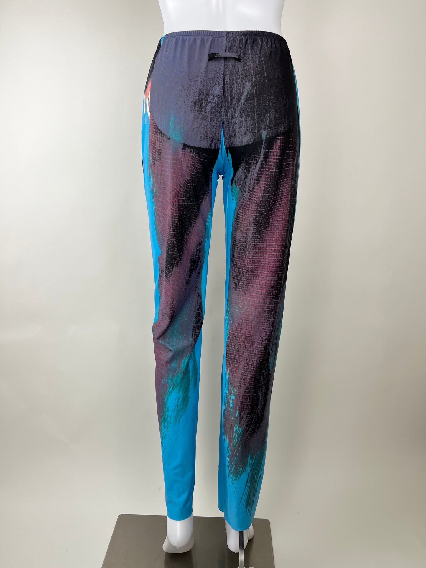 Rare Jean Paul Gaultier Spring / Summer 1997 Trompe L’oeil Pinstripe Pant