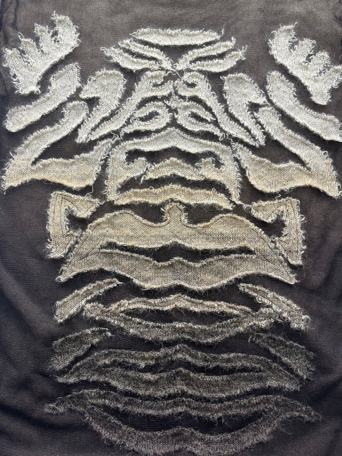 Jean Paul Gaultier Fall / Winter 2007 Ombré Scarf Sweater