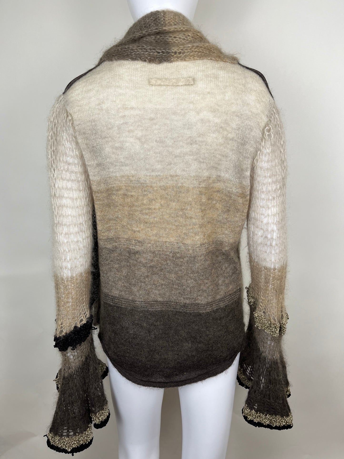 Jean Paul Gaultier Fall / Winter 2007 Ombré Scarf Sweater
