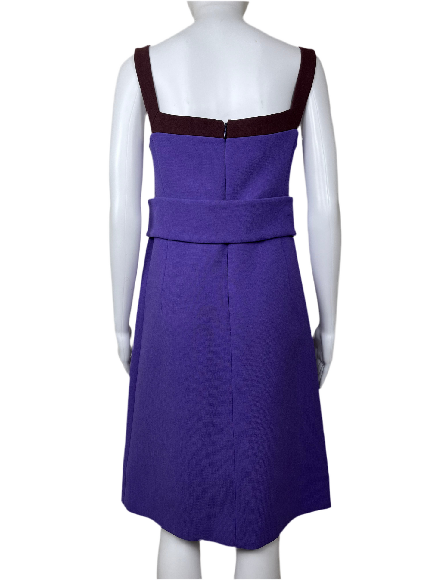 Prada Fall / Winter 2001 Color Blocked Dress