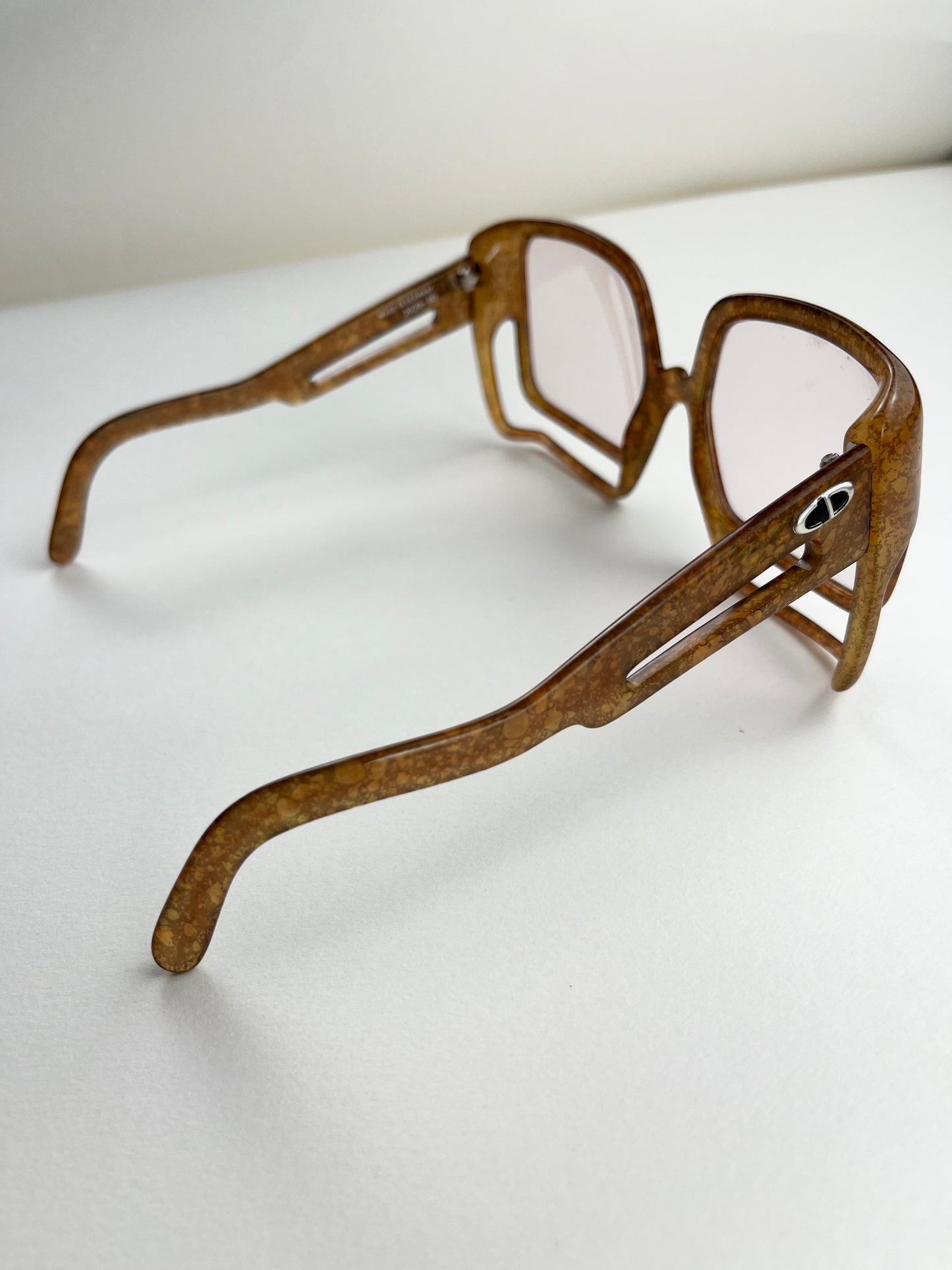 1970’s Christian Dior Optyl Marble Glasses