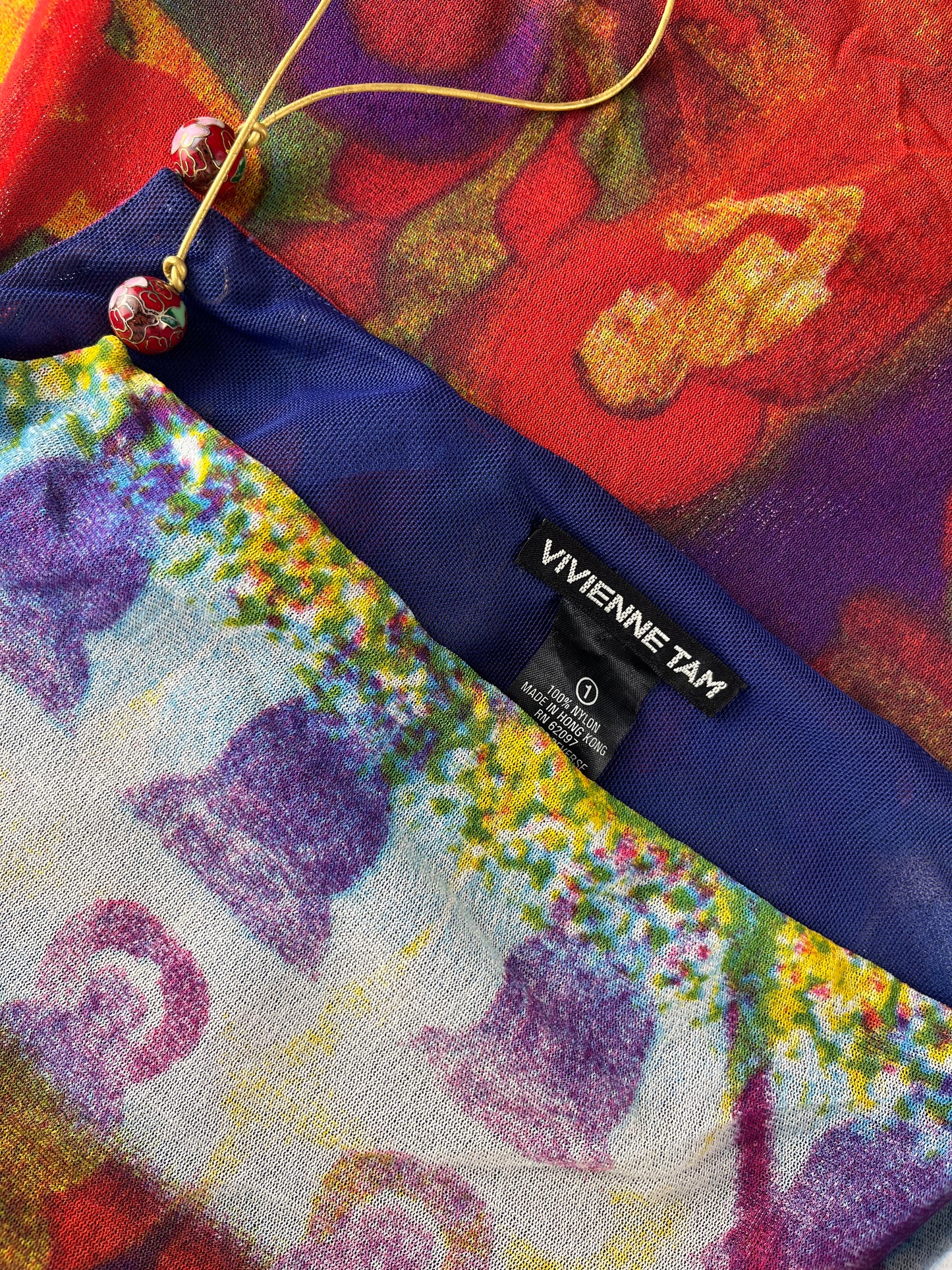 Vivienne Tam Buddha Print Dress