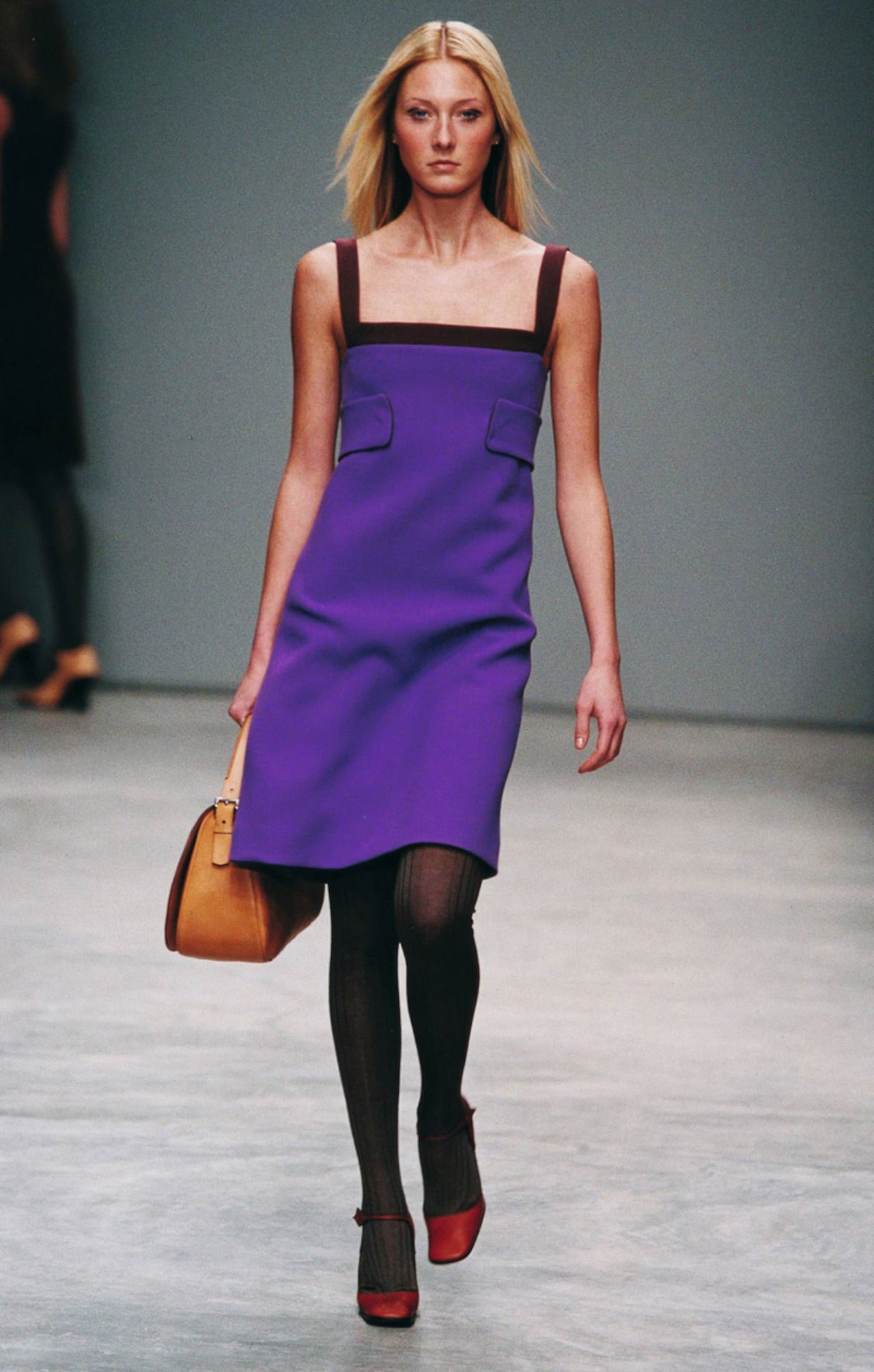 Prada Fall / Winter 2001 Color Blocked Dress