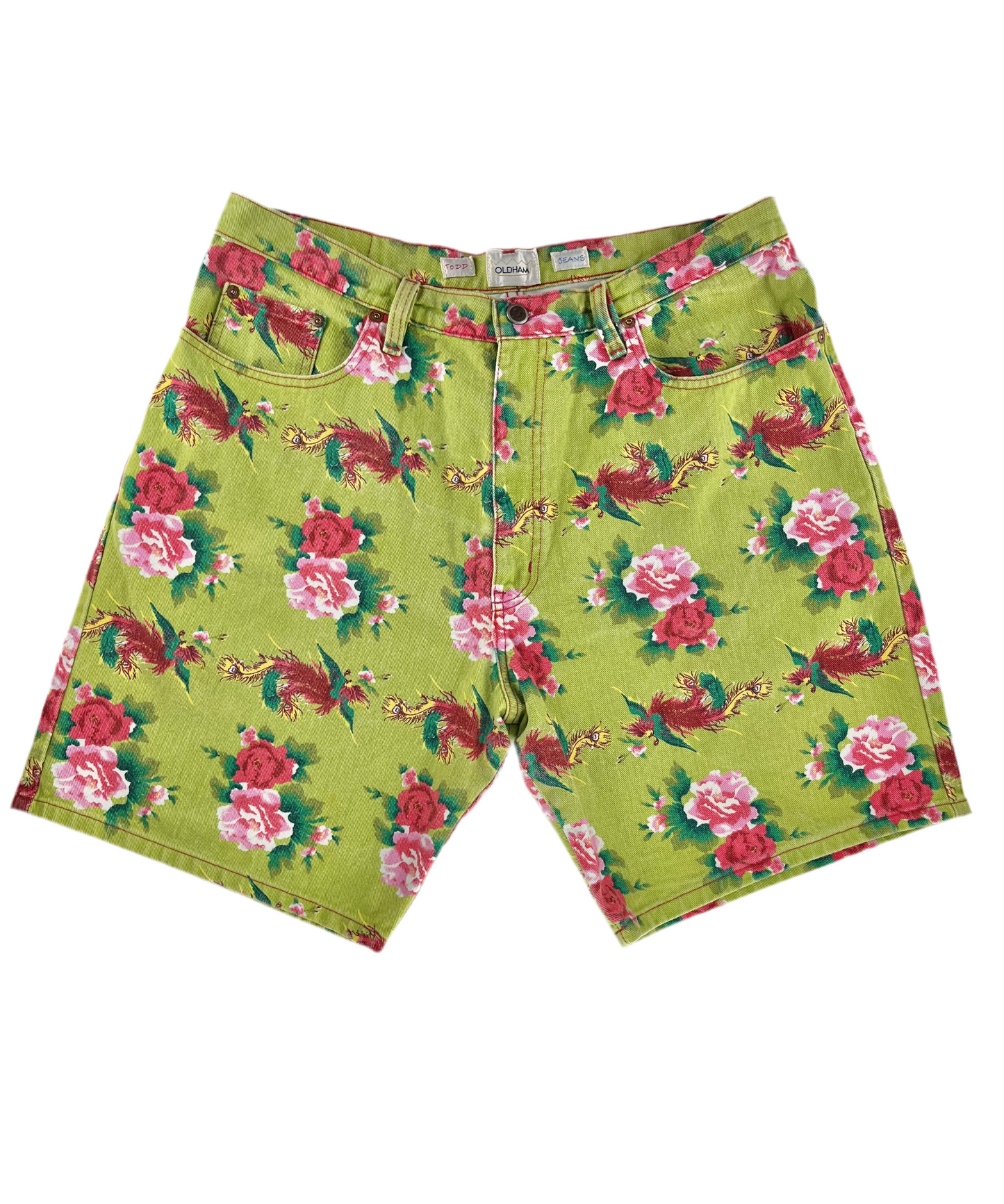 Todd Oldham Spring / Summer 1995 Men’s Floral Printed Shorts
