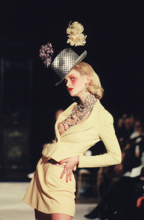 Christian Dior by John Galliano Fall / Winter 1997 Wool Skirt Suit