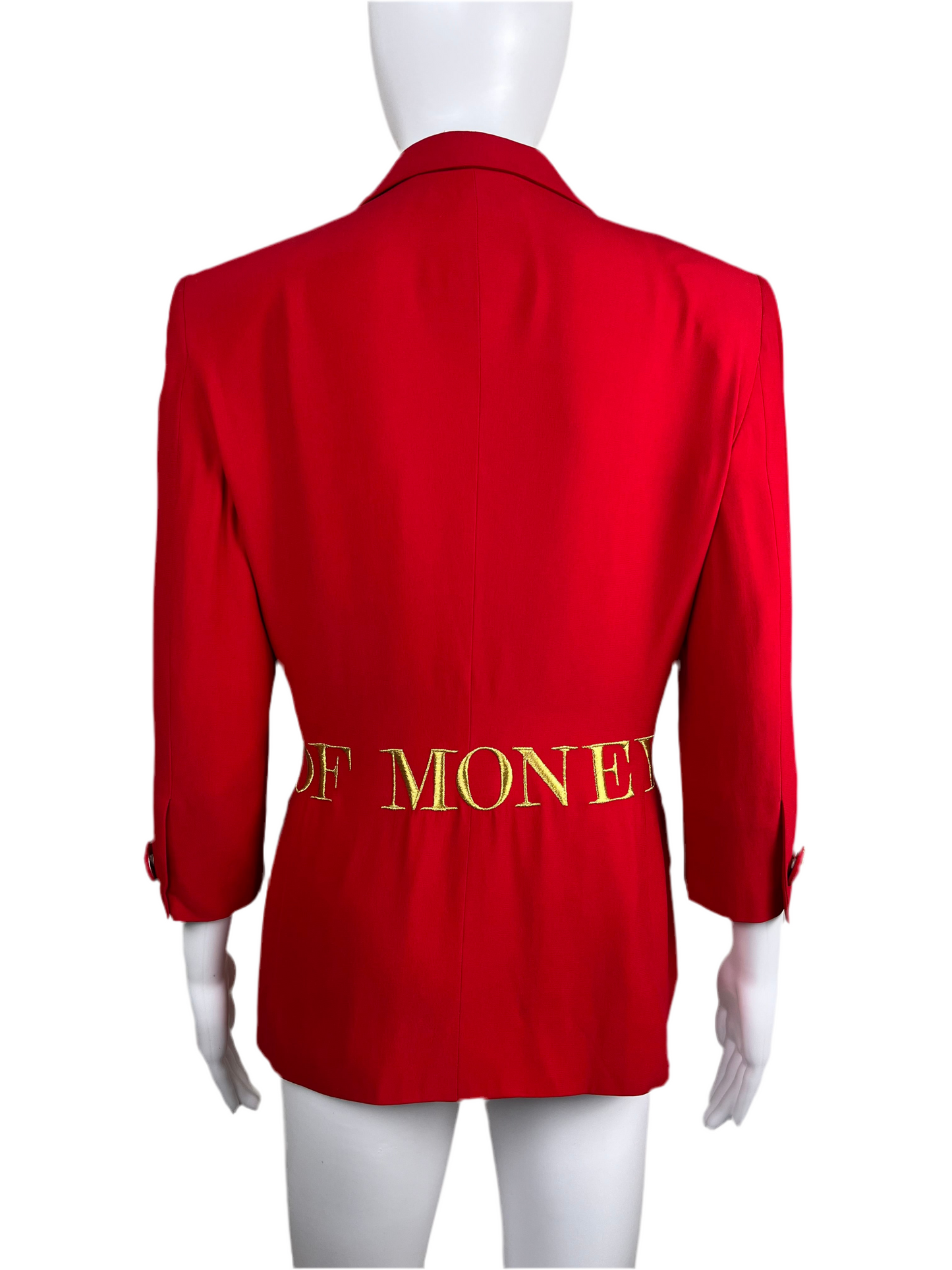 Moschino “Waist of Money” Jacket Spring / Summer 1991