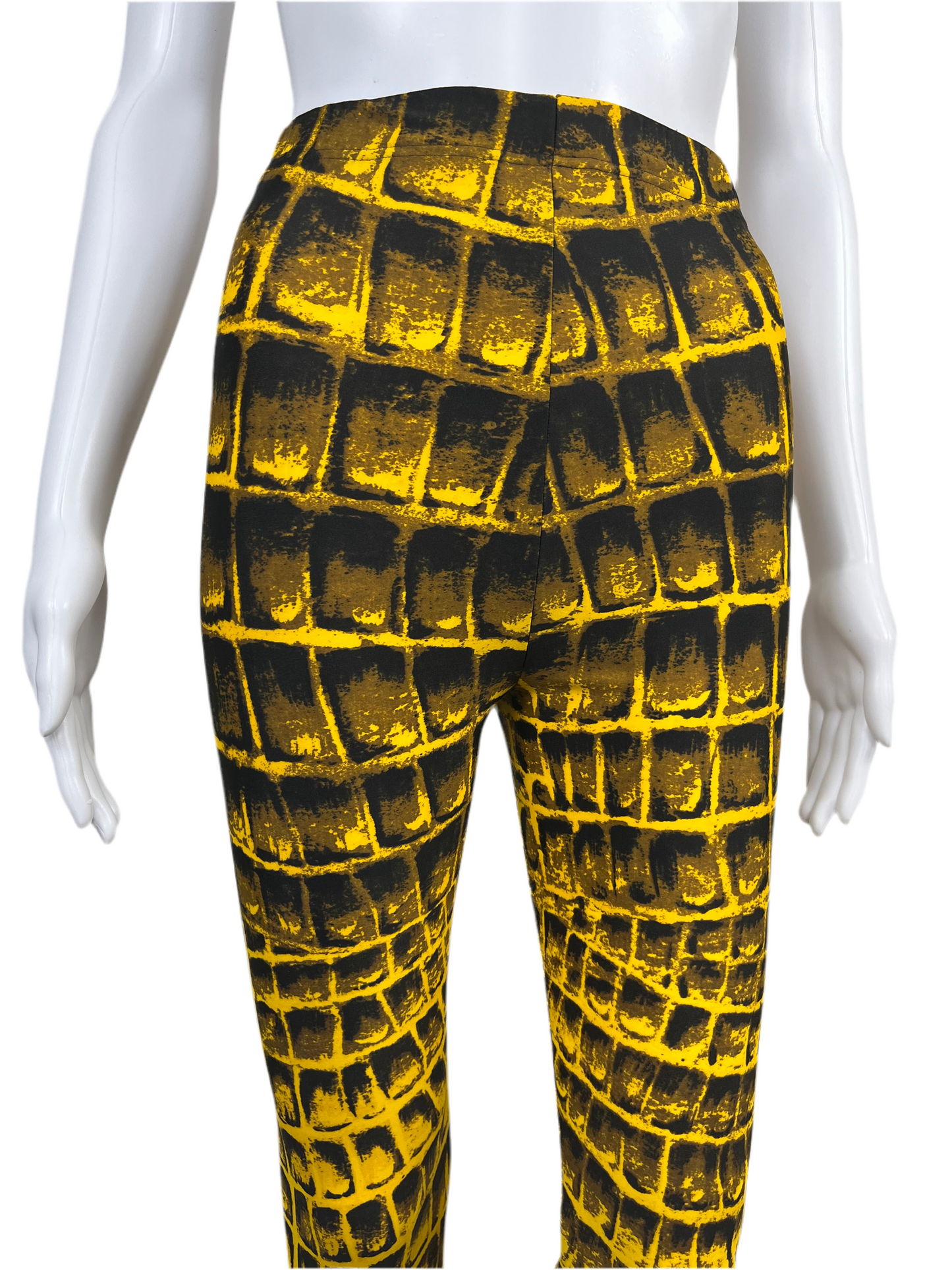 Gianni Versace Couture Spring / Summer 1992 reptile print leggings