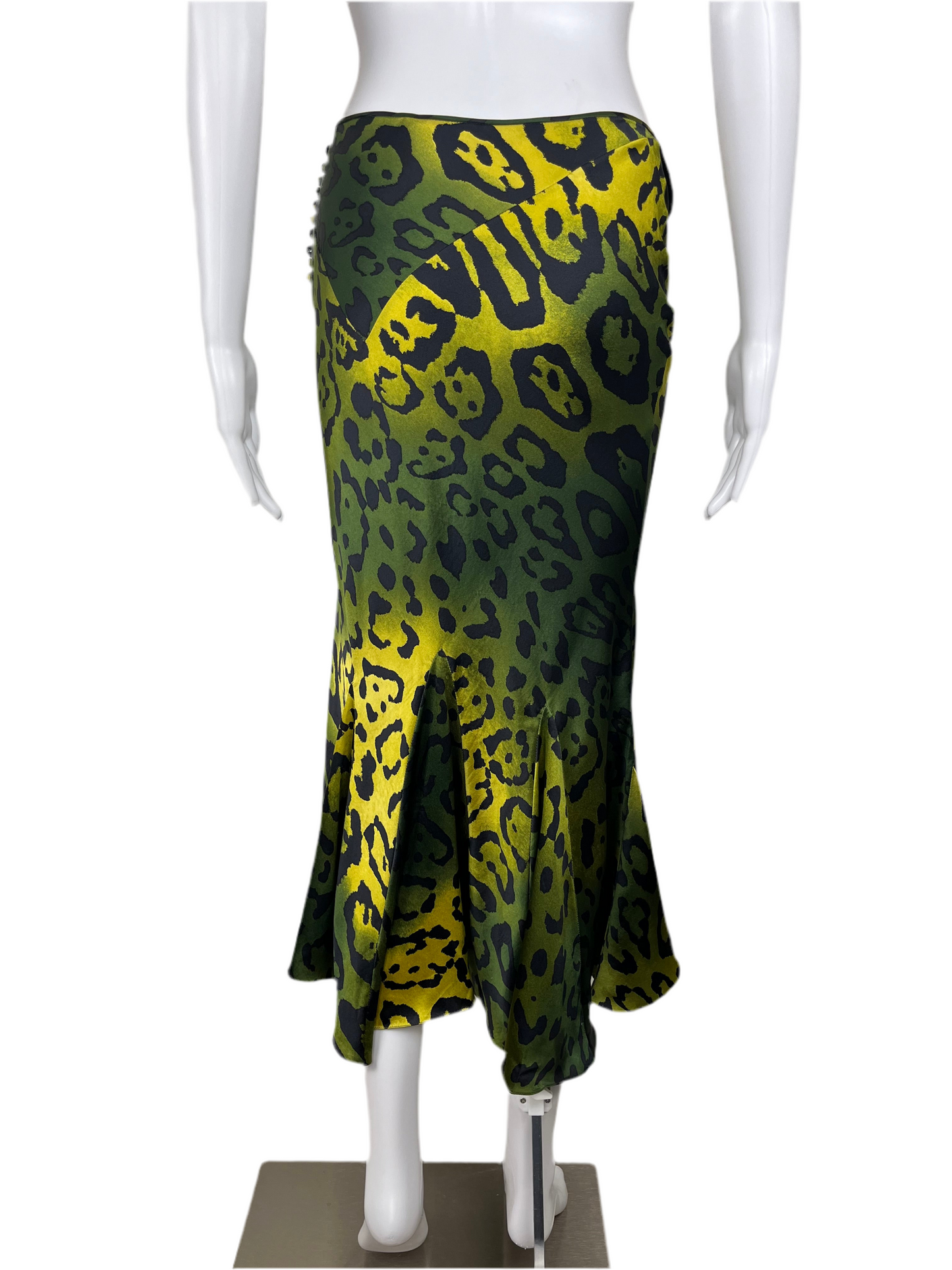 Christian Dior Fall 2004 Leopard Print Skirt
