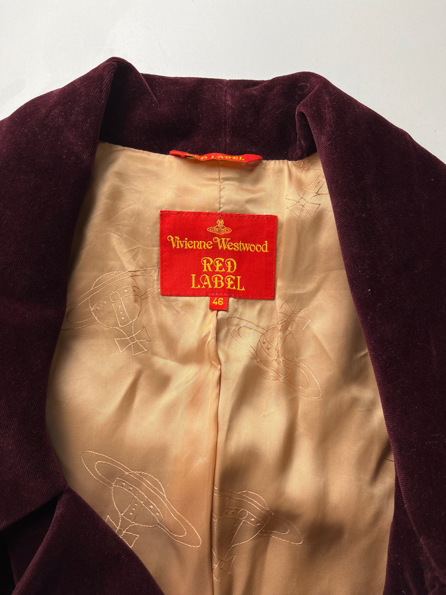 2000’s Vivienne Westwood Velvet Coat