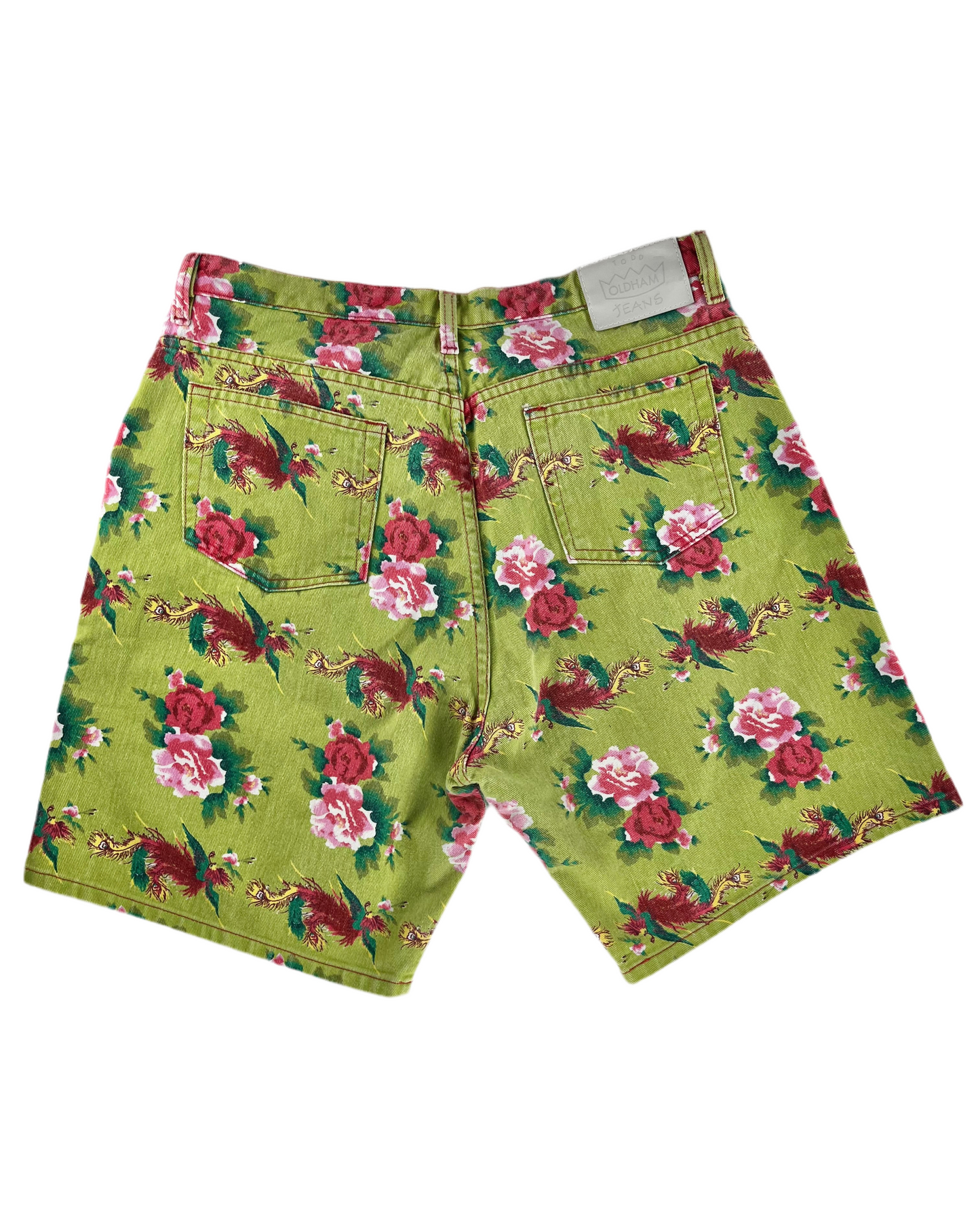 Todd Oldham Spring / Summer 1995 Men’s Floral Printed Shorts