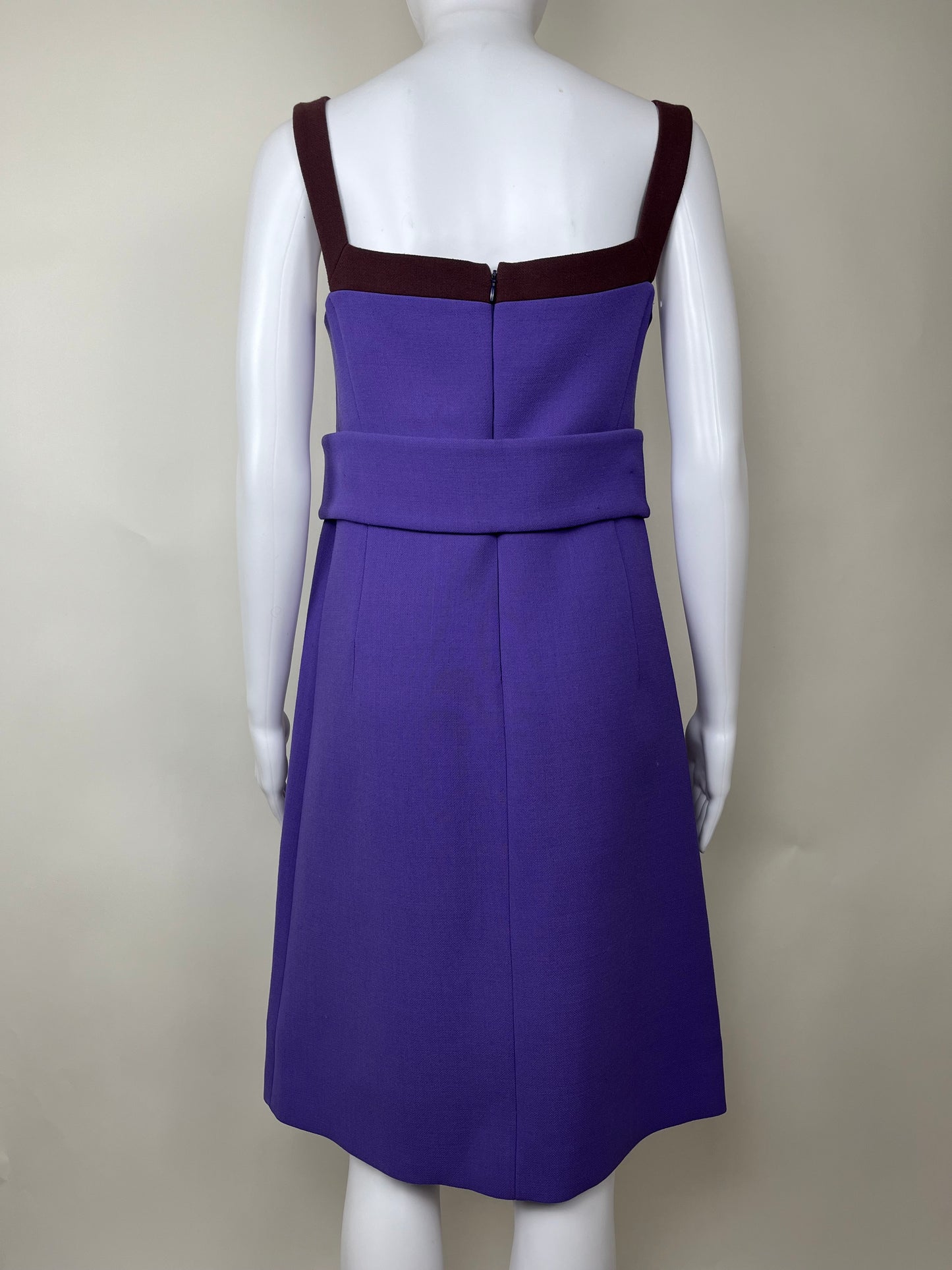 Prada Fall / Winter 2001 Color Blocked Dress
