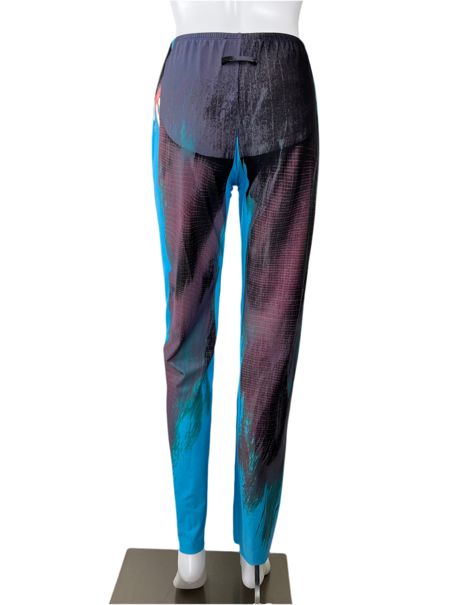 Rare Jean Paul Gaultier Spring / Summer 1997 Trompe L’oeil Pinstripe Pant