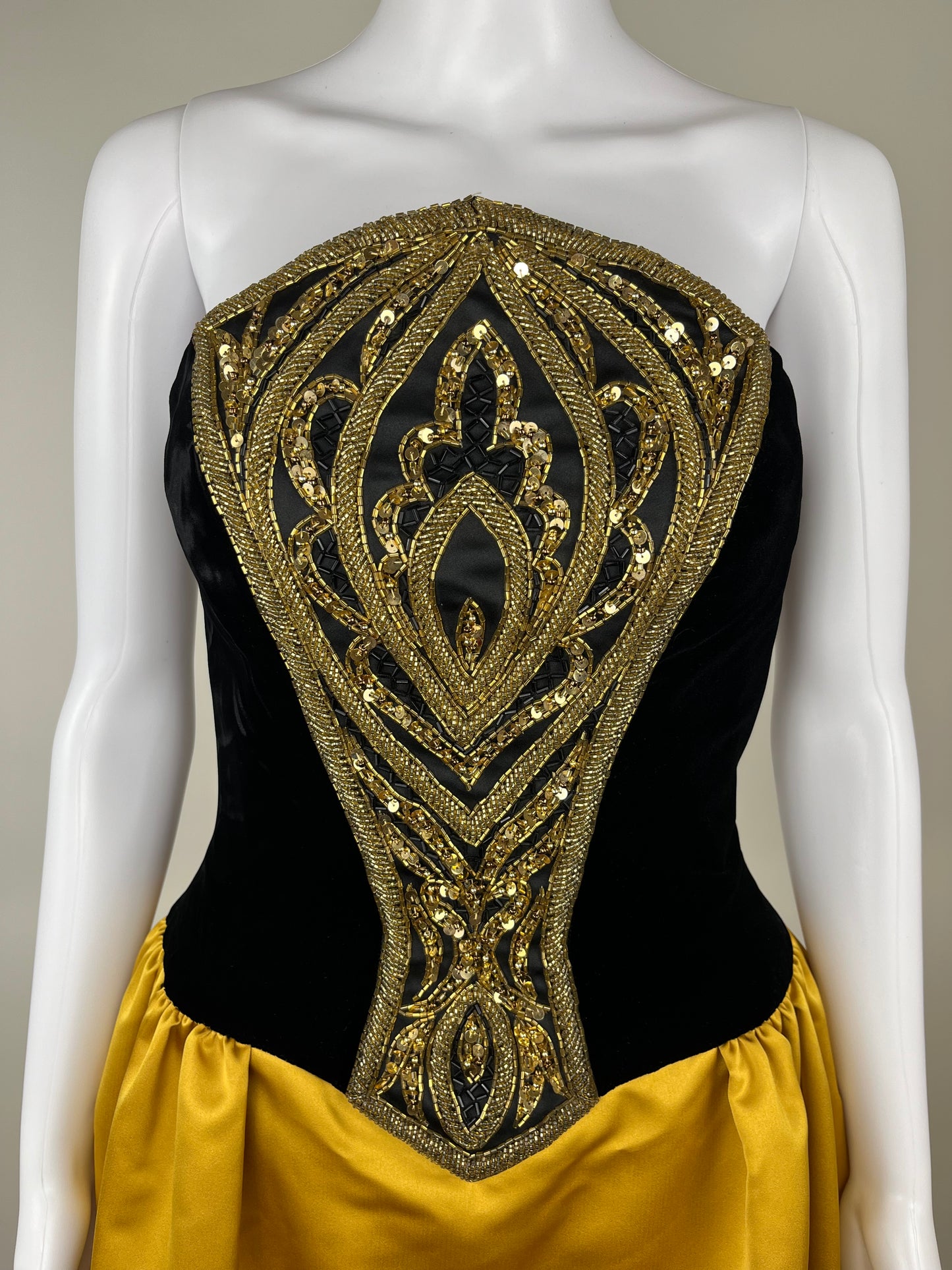 Bob Mackie 1980’s Beaded Evening Dress