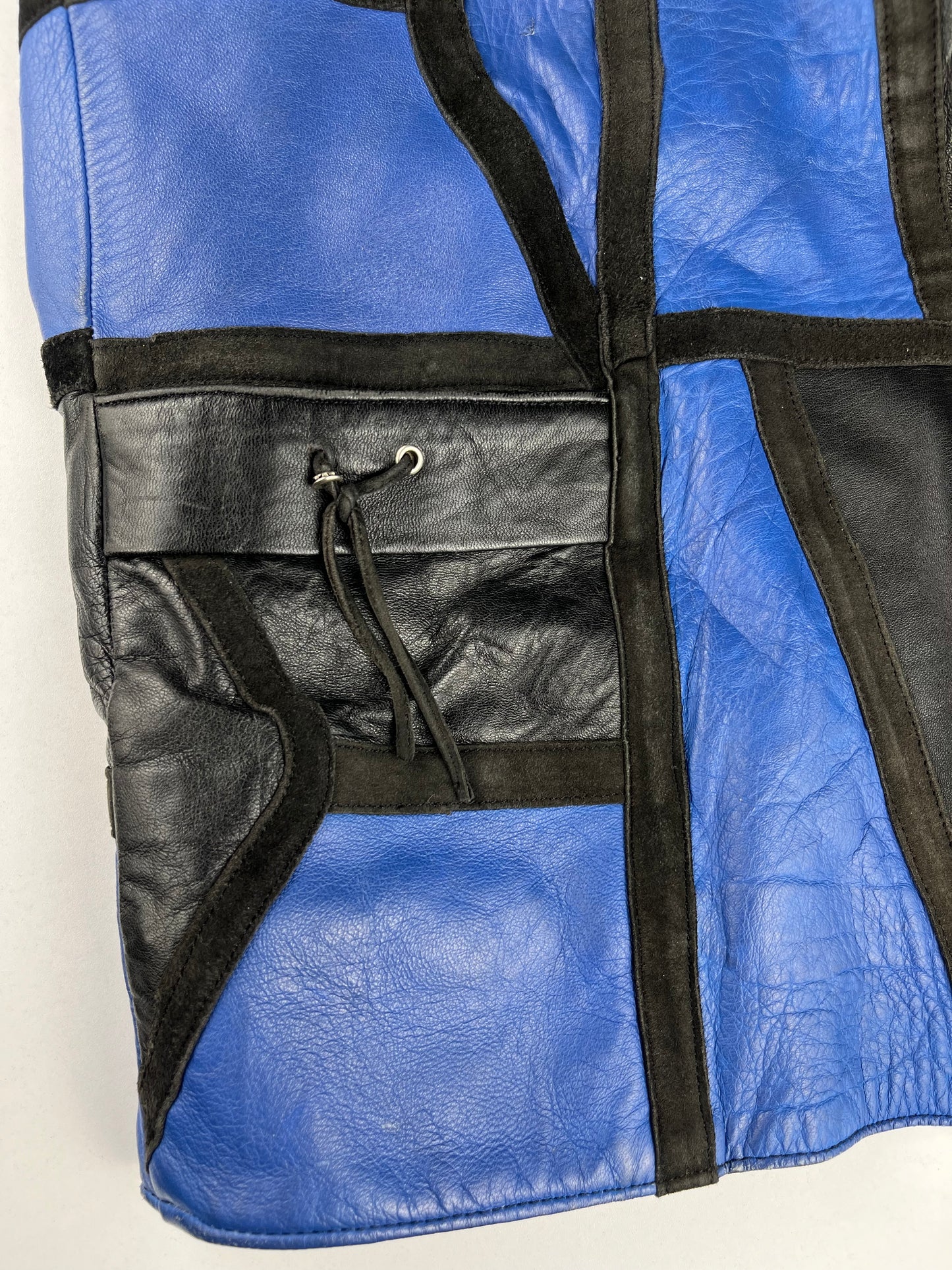 1980’s Yves Saint Laurent Piet Mondrian Leather Jacket