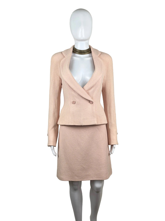 Christian Dior by John Galliano Fall / Winter 1997 Wool Skirt Suit