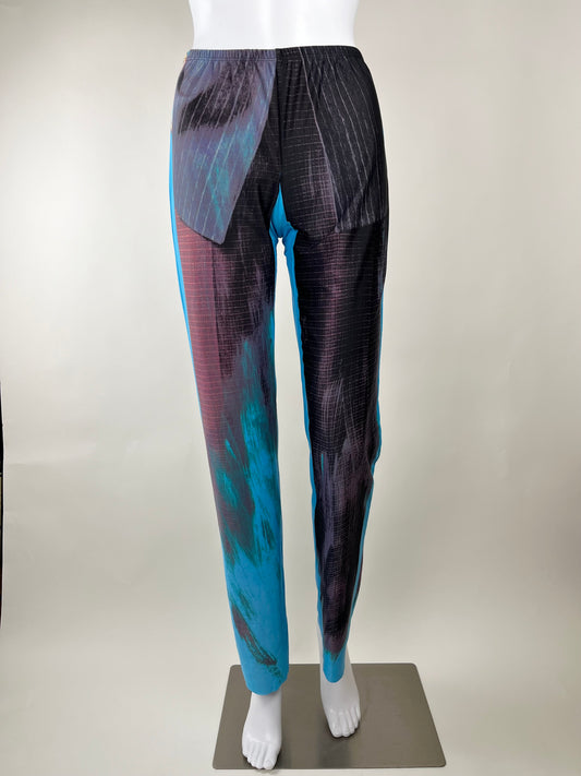 Rare Jean Paul Gaultier Spring / Summer 1997 Trompe L’oeil Pinstripe Pant