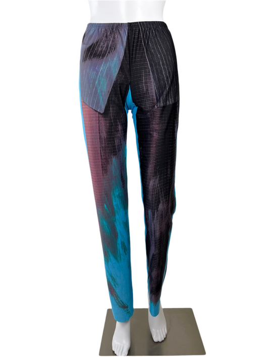 Rare Jean Paul Gaultier Spring / Summer 1997 Trompe L’oeil Pinstripe Pant