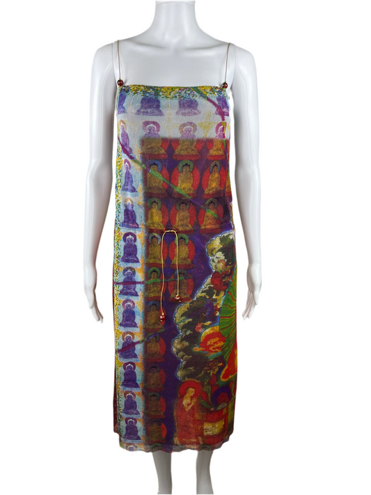 Vivienne Tam Buddha Print Dress