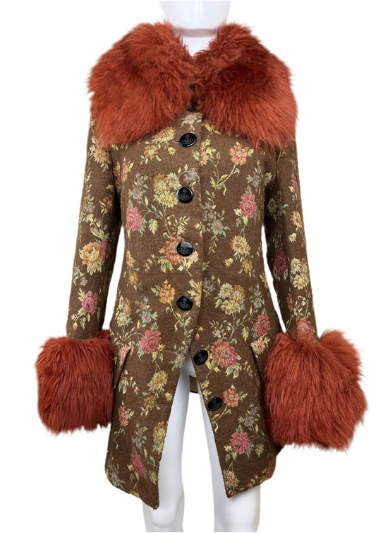 Vivienne Westwood Red Label Fall / Winter 1998 Faux Fur Coat