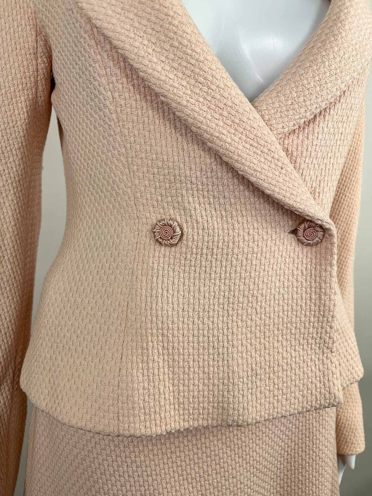 Christian Dior by John Galliano Fall / Winter 1997 Wool Skirt Suit