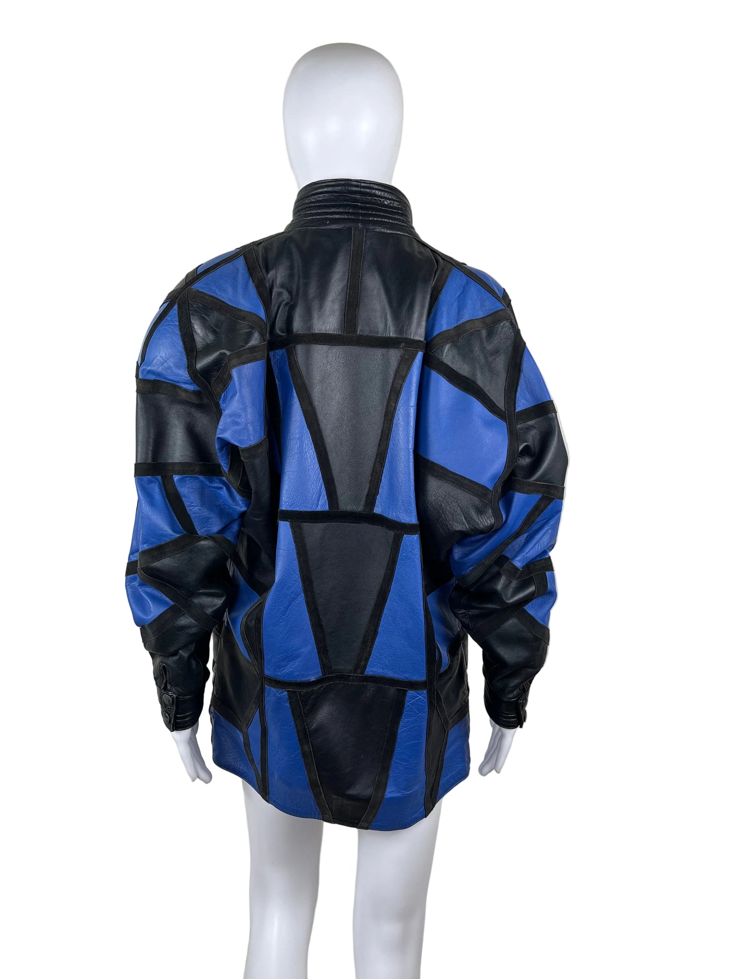 1980’s Yves Saint Laurent Piet Mondrian Leather Jacket