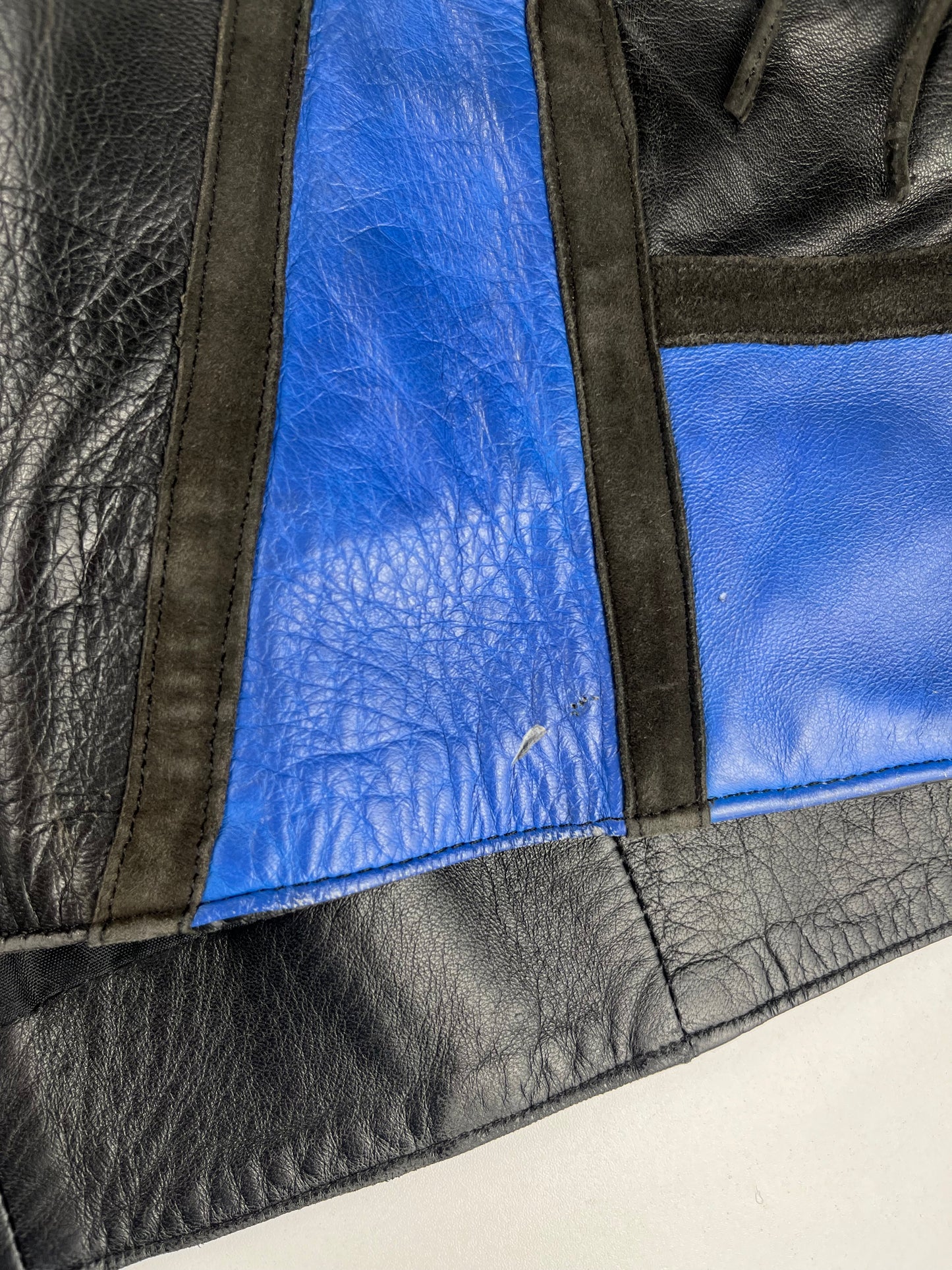 1980’s Yves Saint Laurent Piet Mondrian Leather Jacket