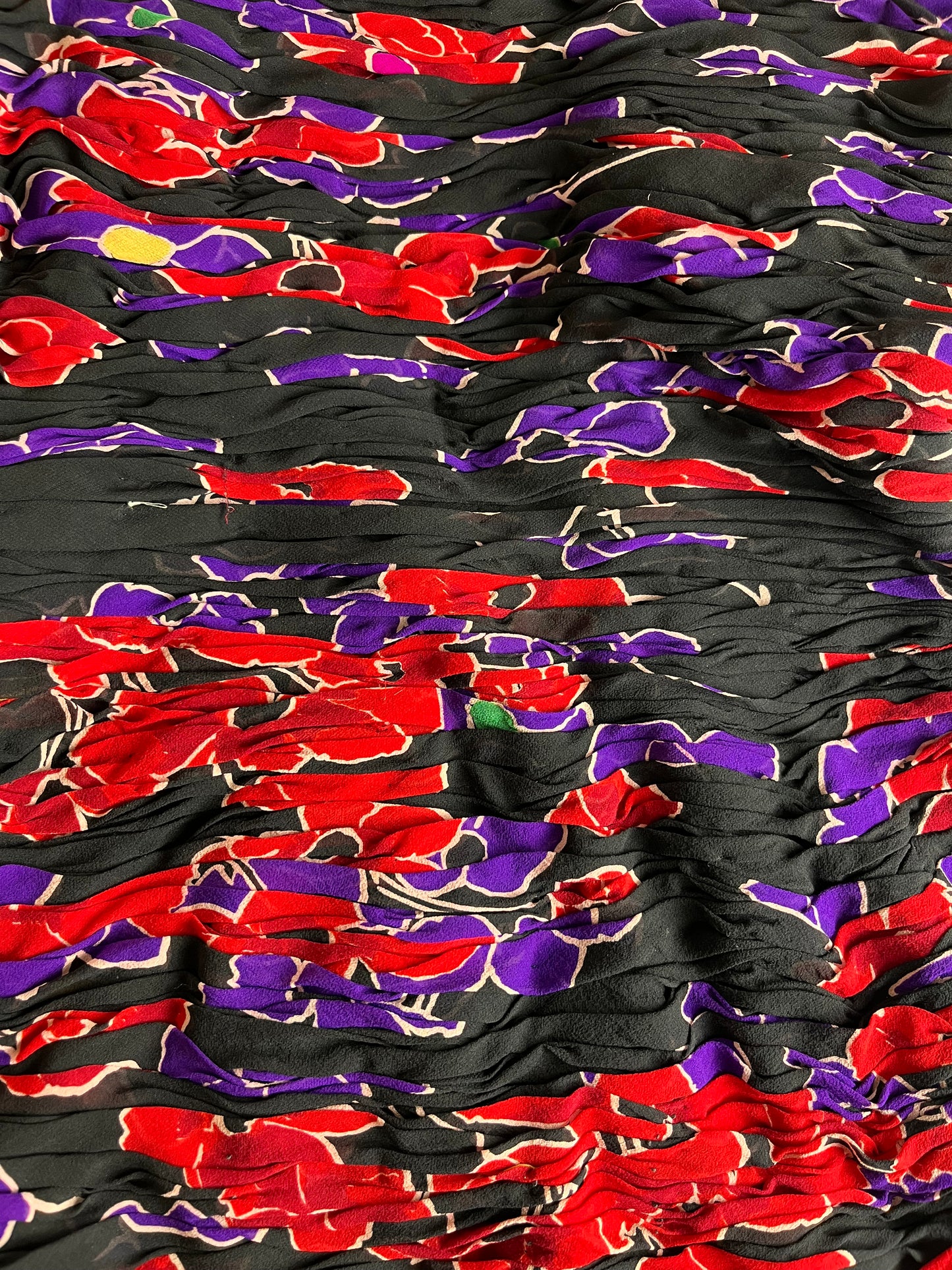 1980’s Valentino Boutique Silk Floral Gown Set